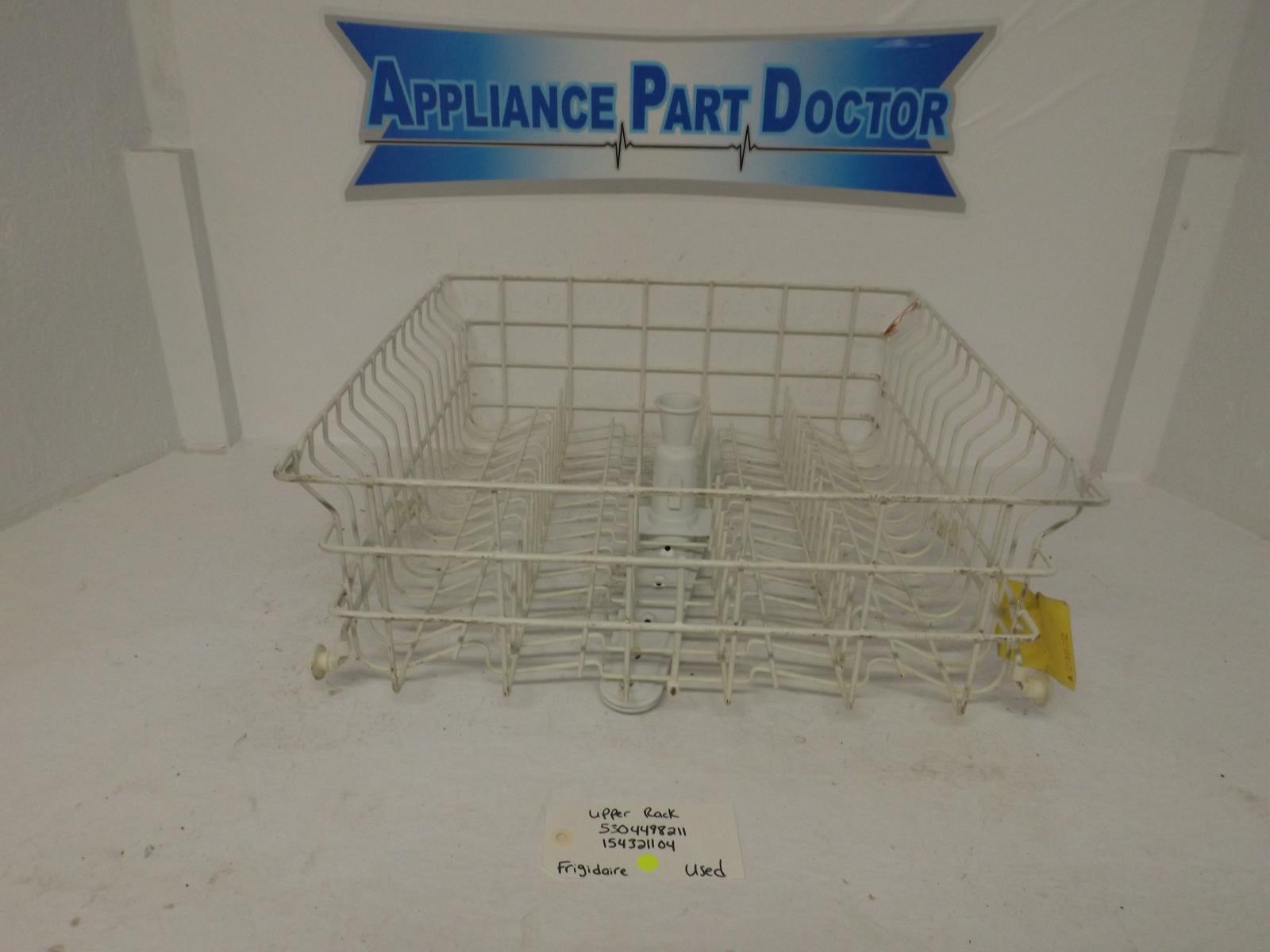 Frigidaire Dishwasher 5304498211 154321104 Upper Rack Used Frigidaire Dishwasher 5304498211 154321104 Upper Rack Used